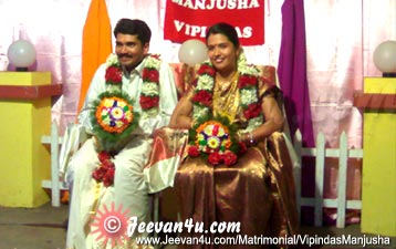 VIPINDAS MANJUSHA wedding ceremony